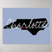 North Carolina Town Poster (Voorkant)