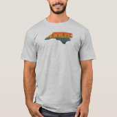 North Carolina Tree Silhouette T-shirt (Voorkant)