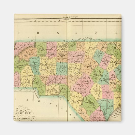 North Carolina US Magneet (Voorkant)