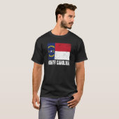 North Carolina US USA America North Carolin T-shirt (Voorkant volledig)