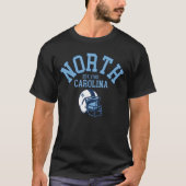  North Carolina USA State NC Varsity Style T-shirt (Voorkant)