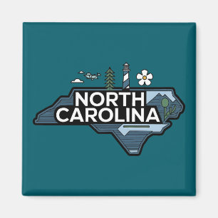 North Carolina, Verenigde Staten Magneet