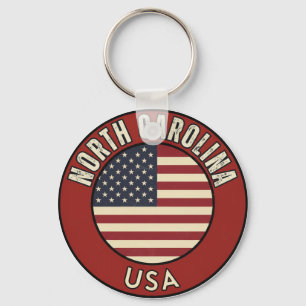 North Carolina Verenigde Staten van Amerika Sleutelhanger