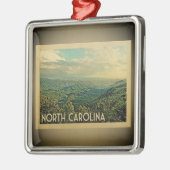 North Carolina Vintage Travel Ornament (Links)