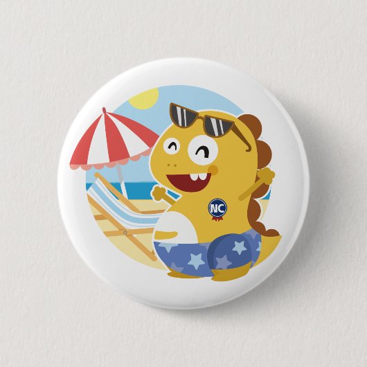 North Carolina VIPKID Button (Voorkant)