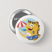 North Carolina VIPKID Button (Voorkant /achterkant)