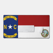 North Carolina vlag-Seal Bureaumat (Keyboard & Muis)