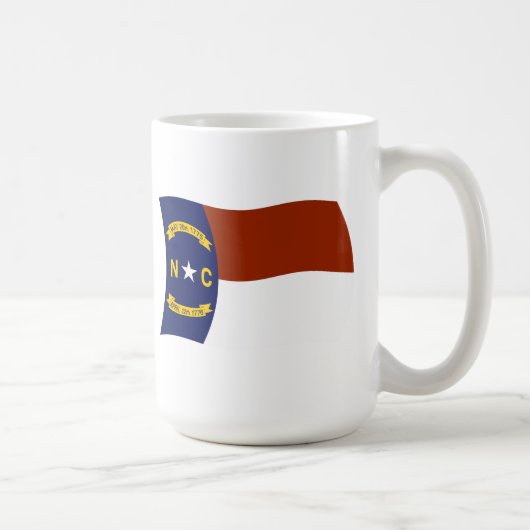 North Carolina Vlagmok Koffiemok (Rechts)