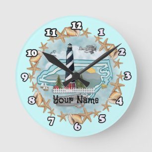 North Carolina Vuurtoren klok