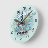 North Carolina Vuurtoren klok (Hoek)