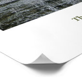 North Carolina Waterfall Poster (Hoek)