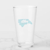 North Carolina Wave Vist Glas (Achterkant)
