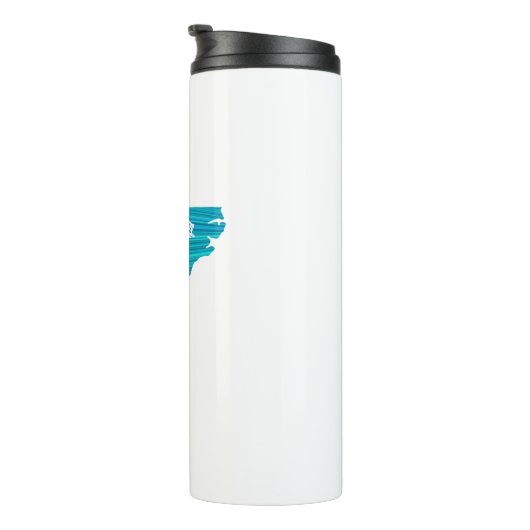 North Carolina Wave Vist Thermosbeker (Geroteerd rechts)