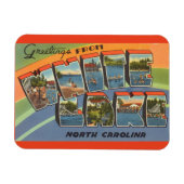 North Carolina, White Lake Magnet Magneet (Horizontaal)