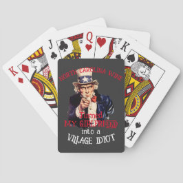North Carolina-wijn draaide mijn vriendin-dorp Pokerkaarten
