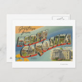 North CarolinaLarge Letter Scenes 2 Briefkaart (Voorkant / Achterkant)