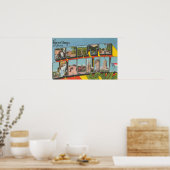 North CarolinaLarge Letter Scenes 2 Poster (Keuken)