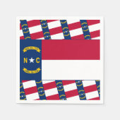 North Carolinian Flag, Flag of North Carolina Servet (Voorkant)