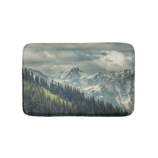 North Cascade: Majestic Mountain Peak. Badmat (Voorkant)