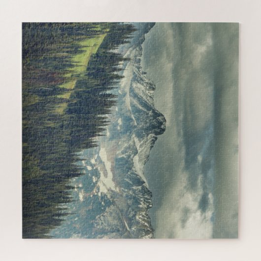 North Cascade: Majestic Mountain Peak. Legpuzzel (Horizontaal)