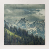 North Cascade: Majestic Mountain Peak. Legpuzzel (Verticaal)