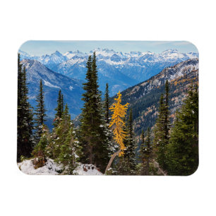 North Cascade Mountains Wenatchee National Forest Magneet