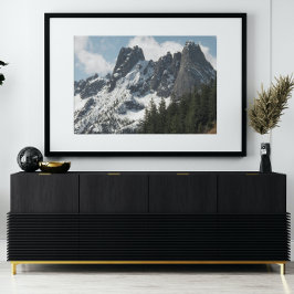 North Cascades Liberty Bell Mountain Foto Afdruk