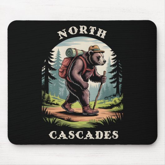 North Cascades Muismat (Voorkant)
