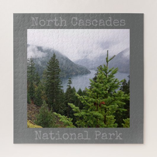 North Cascades National Park Designer Legpuzzel (Verticaal)