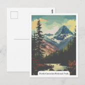 North Cascades National Park, Verenigde Staten Briefkaart (Voorkant / Achterkant)