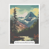North Cascades National Park, Verenigde Staten Briefkaart (Voorkant)