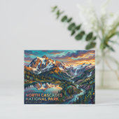 North Cascades National Park VS Briefkaart (Staand voorkant)