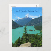 North Cascades National Park Washington Briefkaart (Voorkant / Achterkant)
