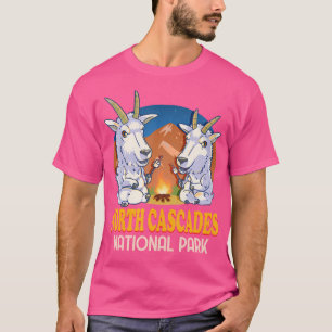 North Cascades National Park Washington Goat T-shirt