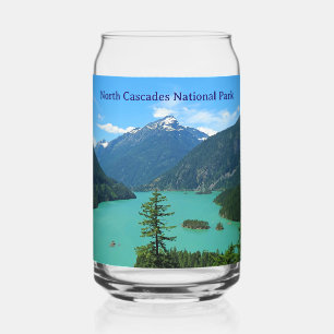 North Cascades National Park Washington Landschap Blikvorm Glas