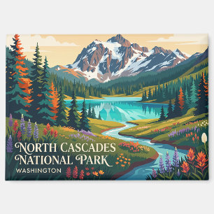 North Cascades National Park Washington Magneet