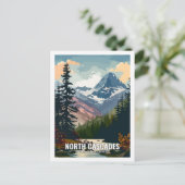 North Cascades National Park Washington USA Briefkaart (Staand voorkant)