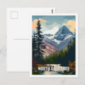 North Cascades National Park Washington USA Briefkaart (Voorkant / Achterkant)