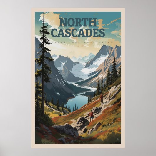 North Cascades-Poster Poster (Voorkant)