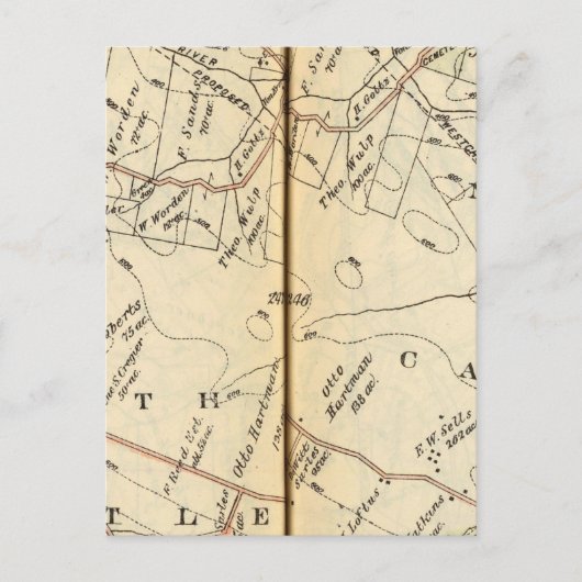 North Castle, New York 2 Briefkaart (Voorkant)
