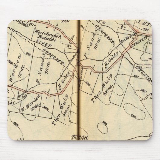 North Castle, New York 2 Muismat (Voorkant)