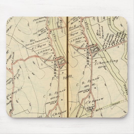 North Castle, New York 2 Muismat (Voorkant)