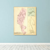 North Castle, New York Canvas Afdruk (Insitu (Houten vloer))