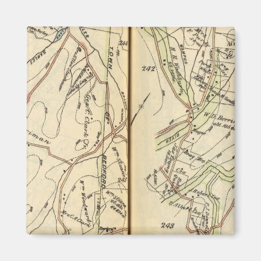 North Castle, New York Magneet (Voorkant)