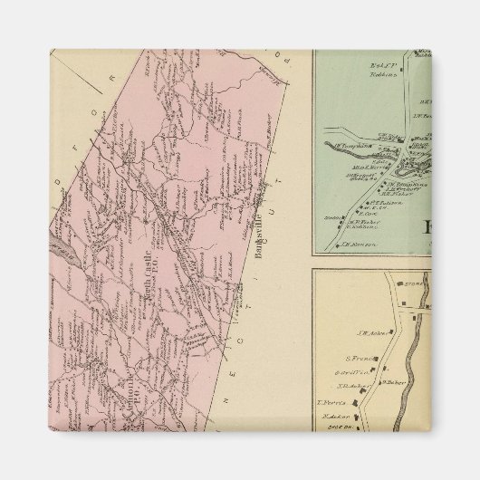 North Castle, New York Magneet (Voorkant)