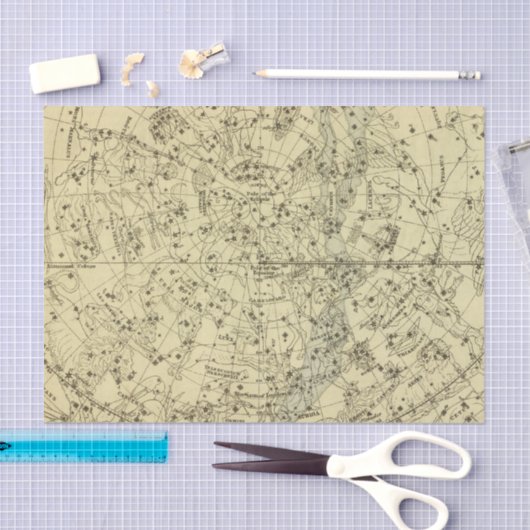 North Celestial Hemisphere Tissuepapier (Craft)