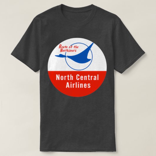 North Central Airlines T-shirt (Design voorkant)