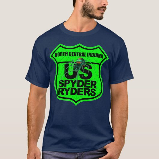 North Central Indiana Chapter - Logo Safety Green T-shirt (Voorkant)