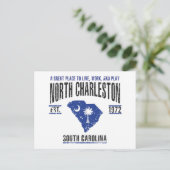 North Charleston Briefkaart (Staand voorkant)