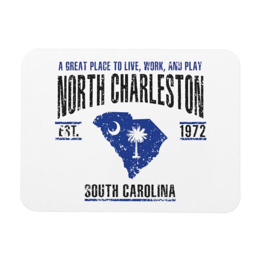 North Charleston Magneet (Horizontaal)